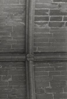 Interior.
Detail of roof bosses.