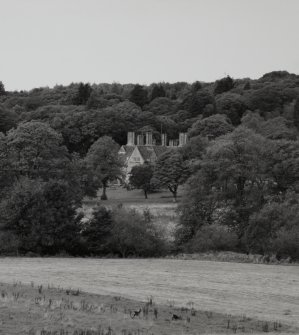 View of Kildonan House from Arnsheen churchyard, taken from the SE.