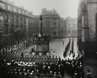 General view of ceremony at Market Cross