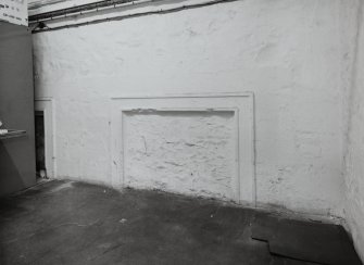 Sub-basement level. Detail of window openings on South gable