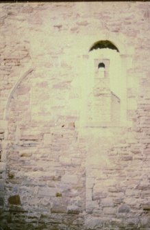 Detail of remains of Medieval window