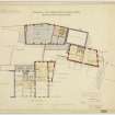 'Edinburgh & Leith Corporations' Gas Commissioners. Waterloo Place Office Extensions
First floor plan'
Signed: 'W R Flemming and other names'