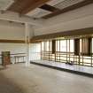 Interior. Teaching block. View of art classroom on 1st floor