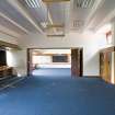 Interior. Teaching block. View of double space classroom with folding screen doors (Needlecraft)