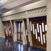 Interior. Teaching block. View of staff room/common room on 1st floor