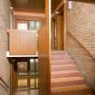 Interior. Teaching block. Detail of internal stairs.