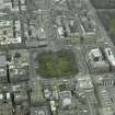 Oblique aerial view centred on St Andrew Square, taken from the E.