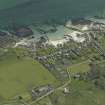 Oblique aerial view of the village and jetty, taken from the NNW.