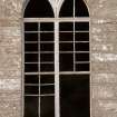 S side window. Detail of astragals