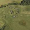 Oblique aerial view centred on the anti-aircraft battery, taken from the SSW.