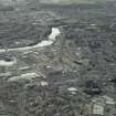 General oblique aerial view of the city centre centred on Guild Street station, taken from the N.