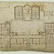 Formerly Dunblane Hydropathic Institution.
Principal Floor Plan and Section.