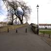 View of bridge deck from W