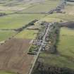 General oblique aerial view centred on the village with the crofts adjacent, taken from the ENE.