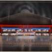 Drawing of proposed external lighting scheme for Ayr Ice Rink.