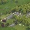 Oblique aerial view centred on the country house, taken from the SE.