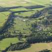 Oblique aerial view centred on the safari park with the country house adjacent, taken from the NNE. Blairdrummond Safari Park.