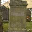 View of James Hogg, the Ettrick Shepherd's, gravestone
