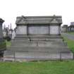 View of chest tomb in memory of John Elder.