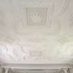 Interior. 1st floor. Drawing room. Plaster ceiling. Detail