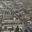 General oblique aerial view centred on Leith Walk, taken from the WSW.