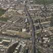 General oblique aerial view centred on Leith Walk, taken from the SSW.