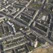 General oblique aerial view centred on Leith Walk, taken from the W.