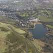 General oblique view centred on Duddingston village and Loch, taken W.