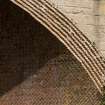 Detail of angled brickwork on skew arch.