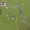 Oblique aerial view centred on the firing range , taken from the NE.