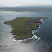 General oblique aerial view of Stroma, taken from the N.