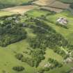 General oblique aerial view of Threave House and policies, taken from the ESE.