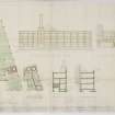 Haddow, Aird and Crerar premises, plans and elevations of premises - addition of new Winding Shed.
Miller and Black