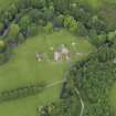 Oblique aerial view of Eglinton Castle, taken from the SSW.