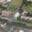 Oblique aerial view of Bedford Social Club and Coliseum Theatre site, taken from the WSW.
