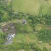 Oblique aerial view of Rowallan Castle and gardens, taken from the NNW.