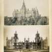 View of Daniel Stewart's College and Fettes College, Edinburgh.
Titled: 'DANIEL STEWART'S COLLEGE. EDINBURGH. NORTH FRONT. 507.' with the entwined A and I logo of Alexander Inglis

