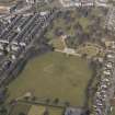 Oblique aerial view centred on the public park, taken from the SE.