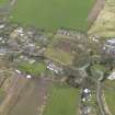 Oblique aerial view centred on the village, taken from the WNW.
