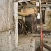 Interior. Ground floor, S room, detail of lintel and chamfered door surround