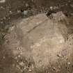 Interior. Ground floor, S room, detail of padstone