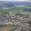 General oblique aerial view of the city centred on Stirling Castle, taken from the E.