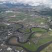General oblique aerial view of Stirling centred on the Riverside area, taken from the S.