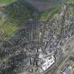 General oblique aerial view of the city centred on Stirling city centre, taken from the SE.