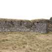 N wall, view from centre of courtyard (panorama image 4)