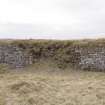S wall, view from centre of courtyard (panorama image 15)