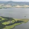 General oblique aerial view of Kinross House looking across Loch Leven towards the Lomond Hills, taken from the WSW.