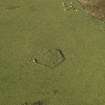 Oblique aerial view of the remains of Elsie the Greater Recumbent Stone Circle, taken from the SE.