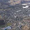 Oblique aerial view of Crieff, looking NNW.
