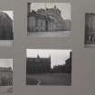 Card folder containing photographs of George Square. Front cover has pencil notes describing the photographs inside.
Edinburgh Photographic Society Survey of Edinburgh District, Ward XIV George Square.